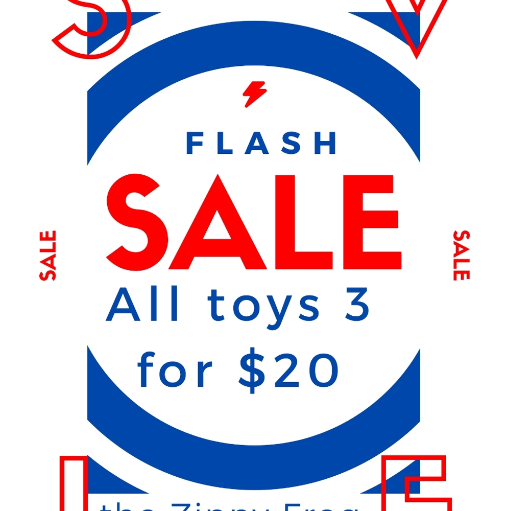 3/20 sale on all toys